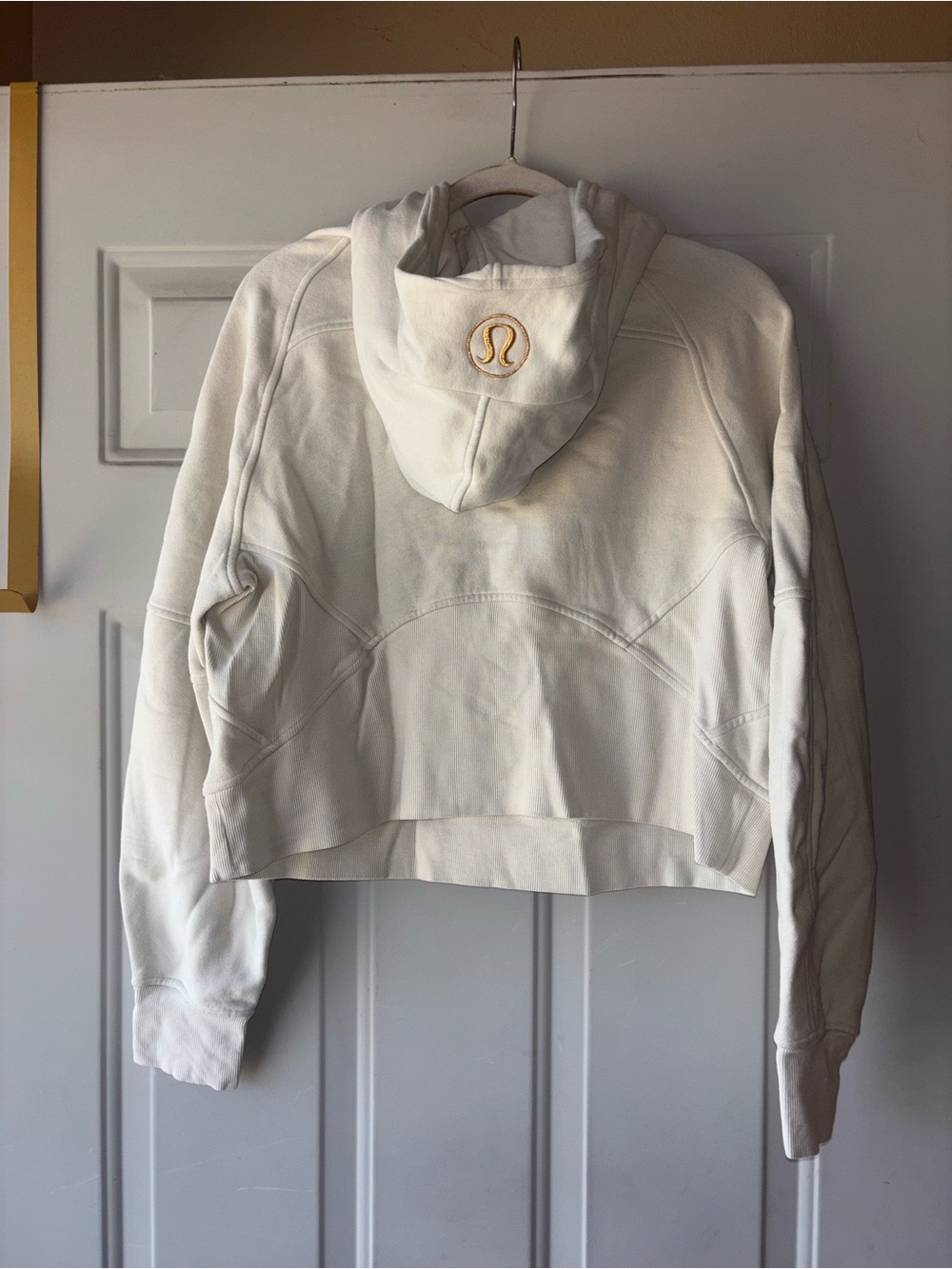 Lululemon half-zip crop hoodie size S/M - Picture 3 of 4